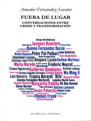 cover image of Fuera de lugar